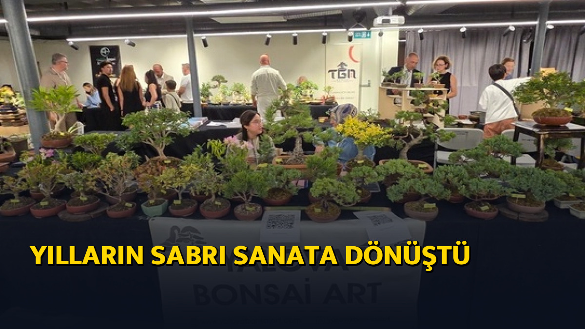 Yılların sabrı sanata dönüştü