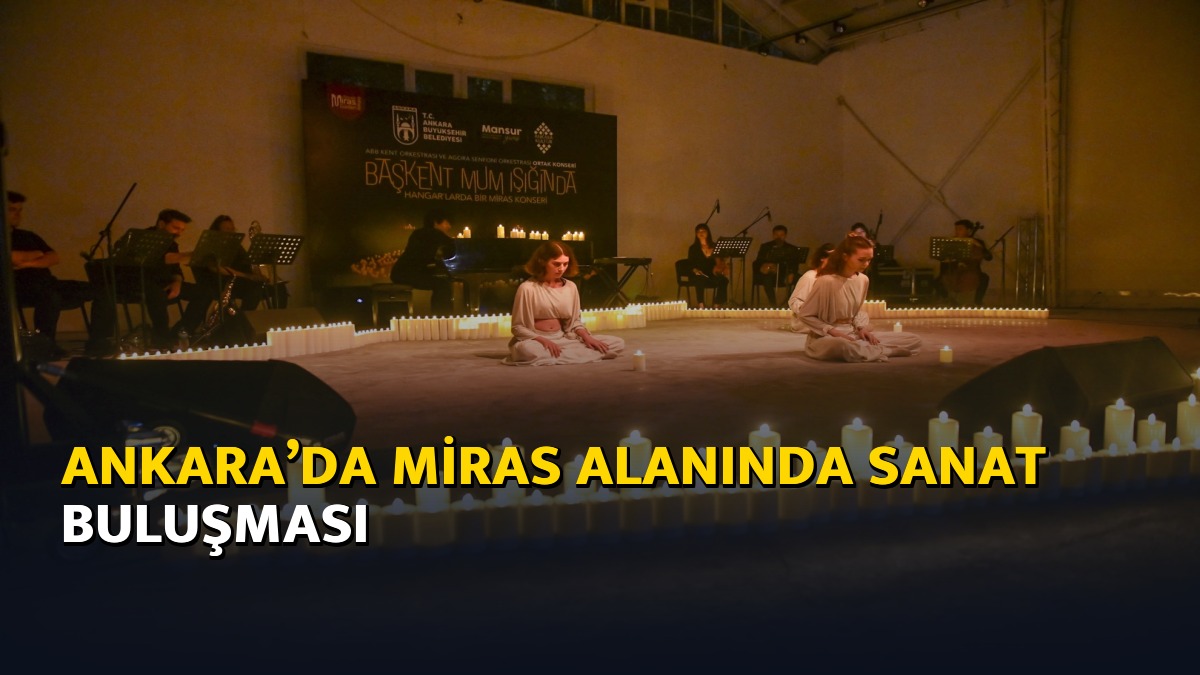Ankara’da miras alanında sanat buluşması