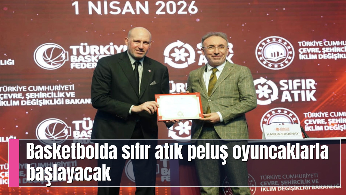 Basketbolda sıfır atık peluş oyuncaklarla başlayacak