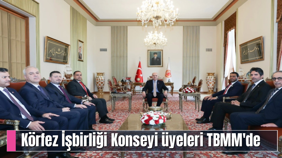 Körfez İşbirliği Konseyi üyeleri TBMM'de