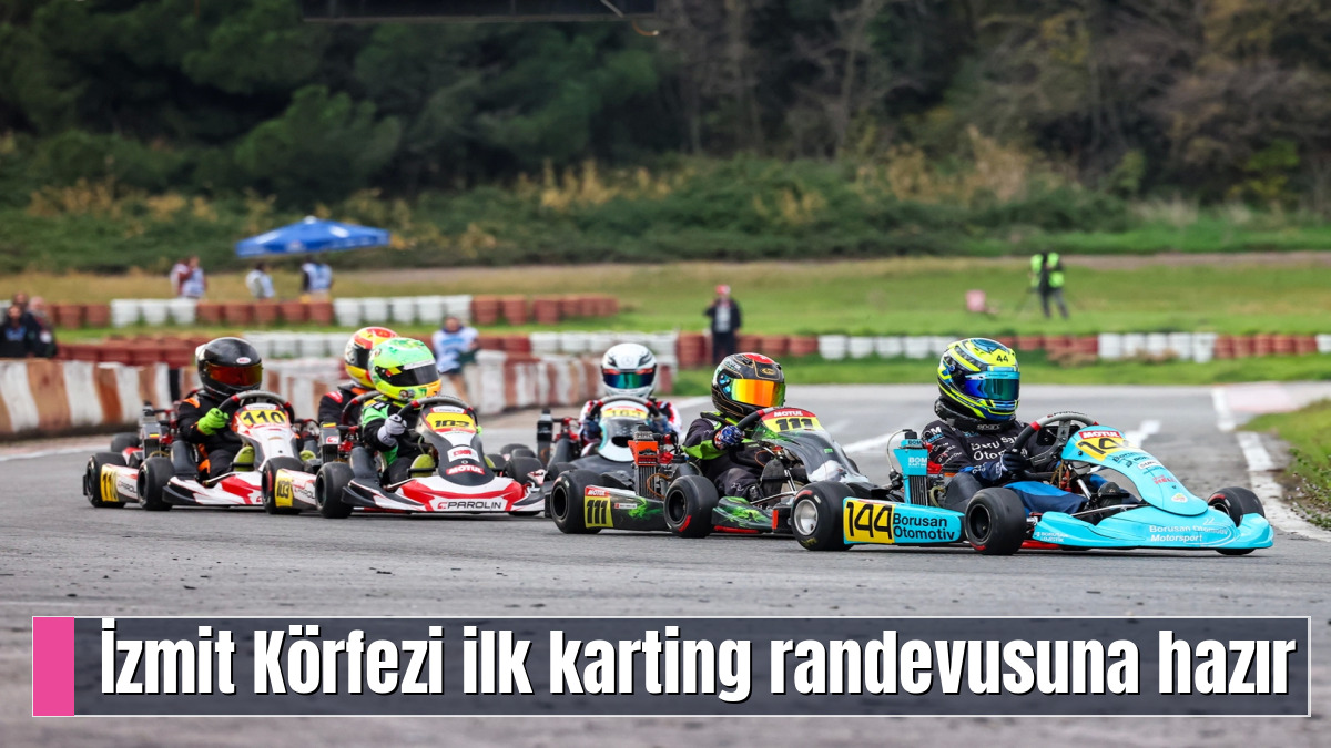 İzmit Körfezi ilk karting randevusuna hazır