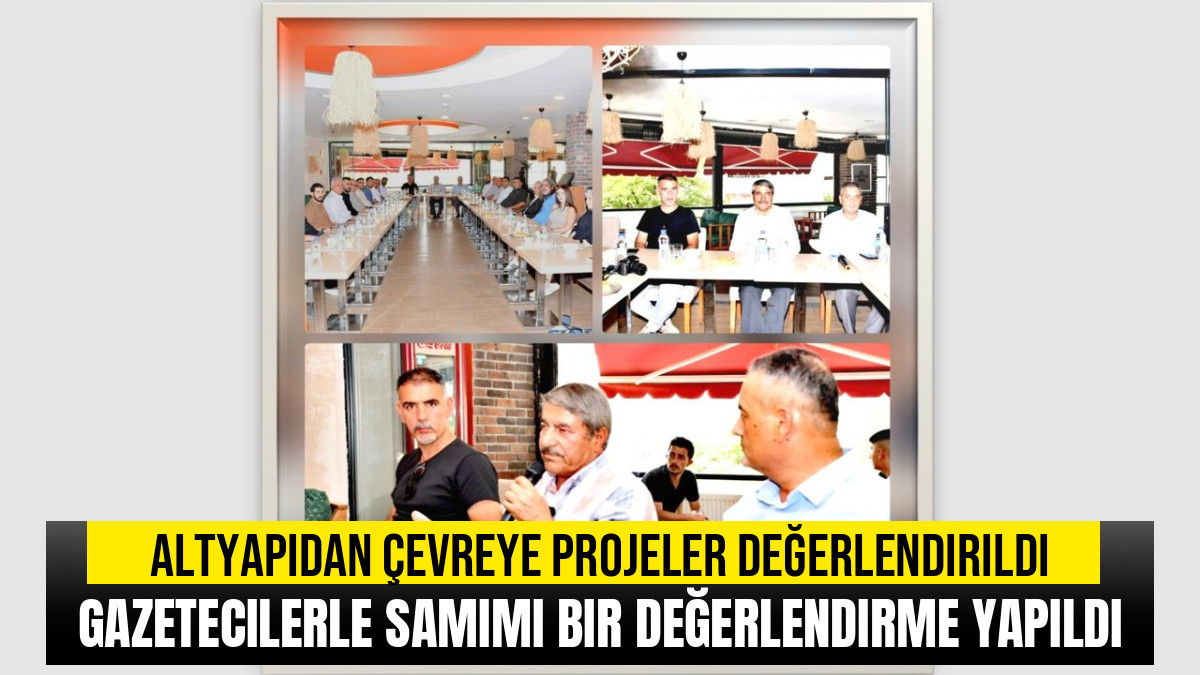 Patnos Belediye Başkanı Gazetecilerle Buluştu