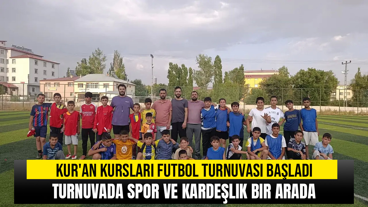 Tutak'ta Kur'an Kursu Öğrencileri Turnuvada