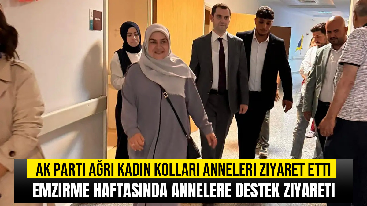 AK Parti'den Annelere Dünya Emzirme Haftası Ziyareti