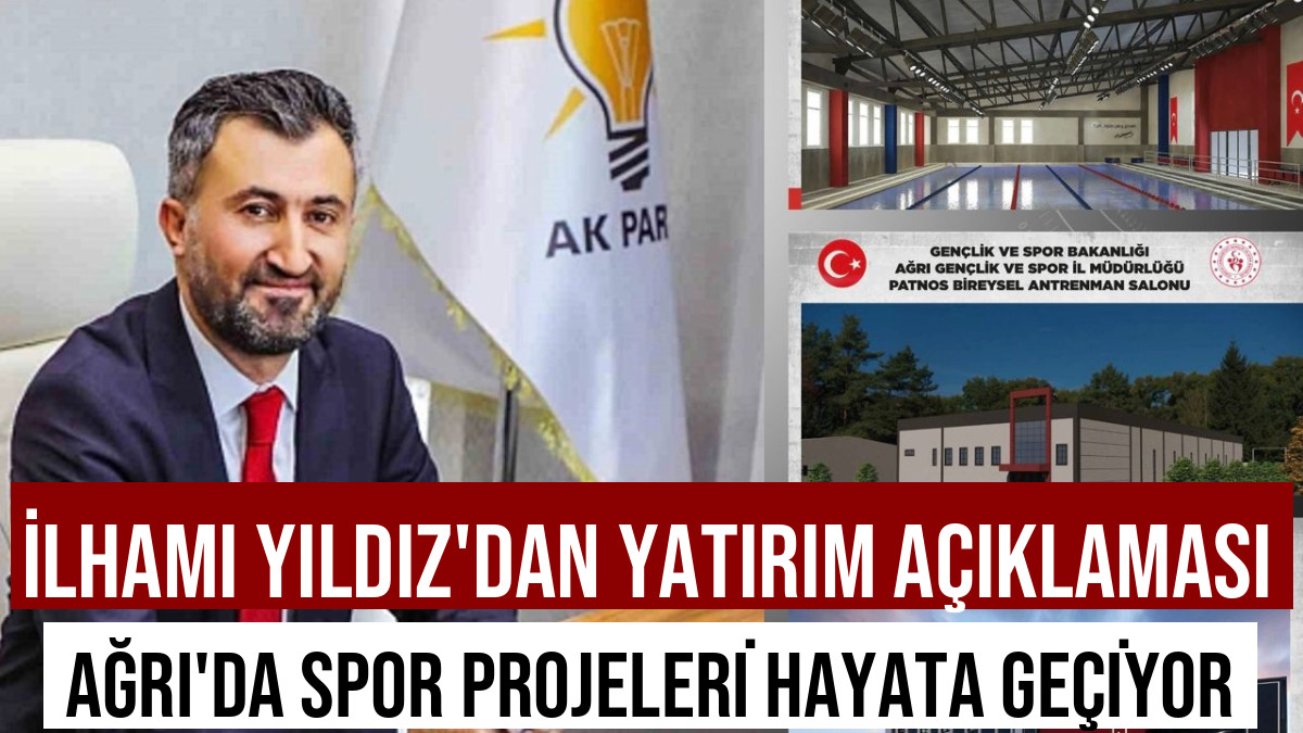 Ağrı'ya Yeni Spor Yatırımları Müjdesi