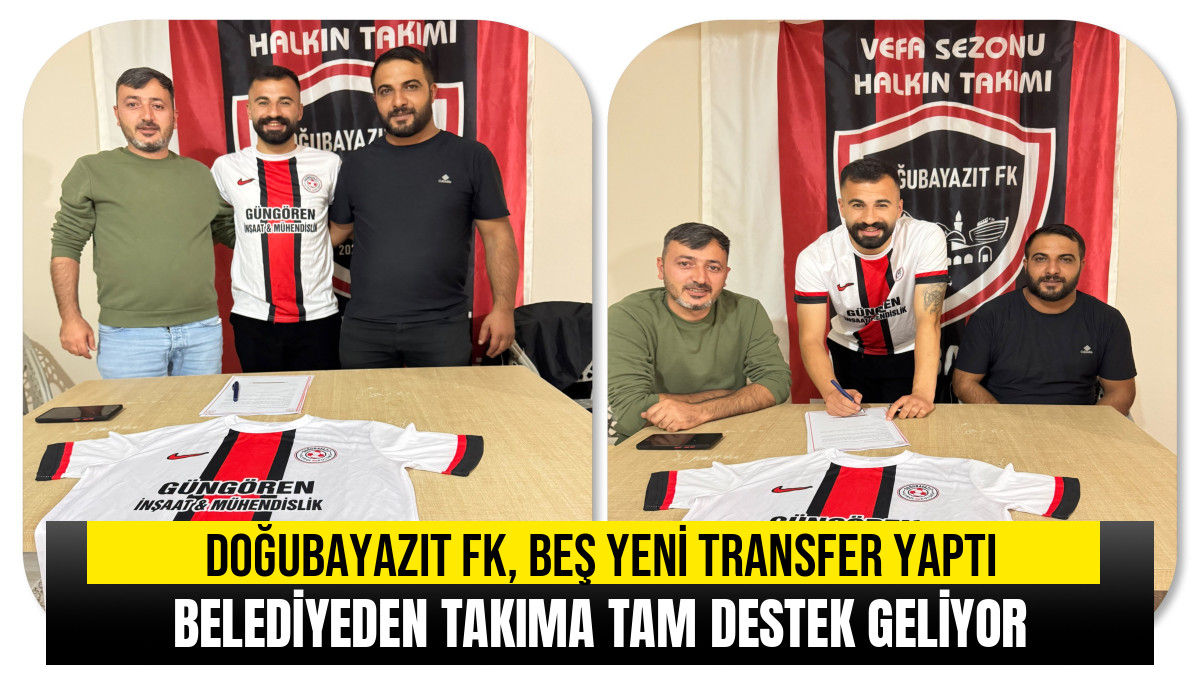 Doğubayazıt FK, Şampiyonluk İçin Güçleniyor
