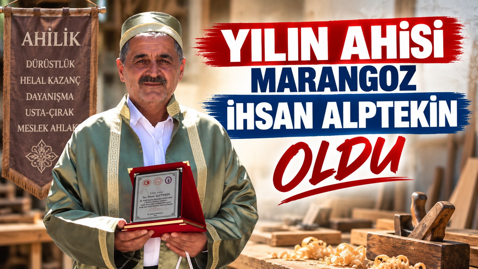 Yılın Ahisi Marangoz İhsan Alptekin Oldu